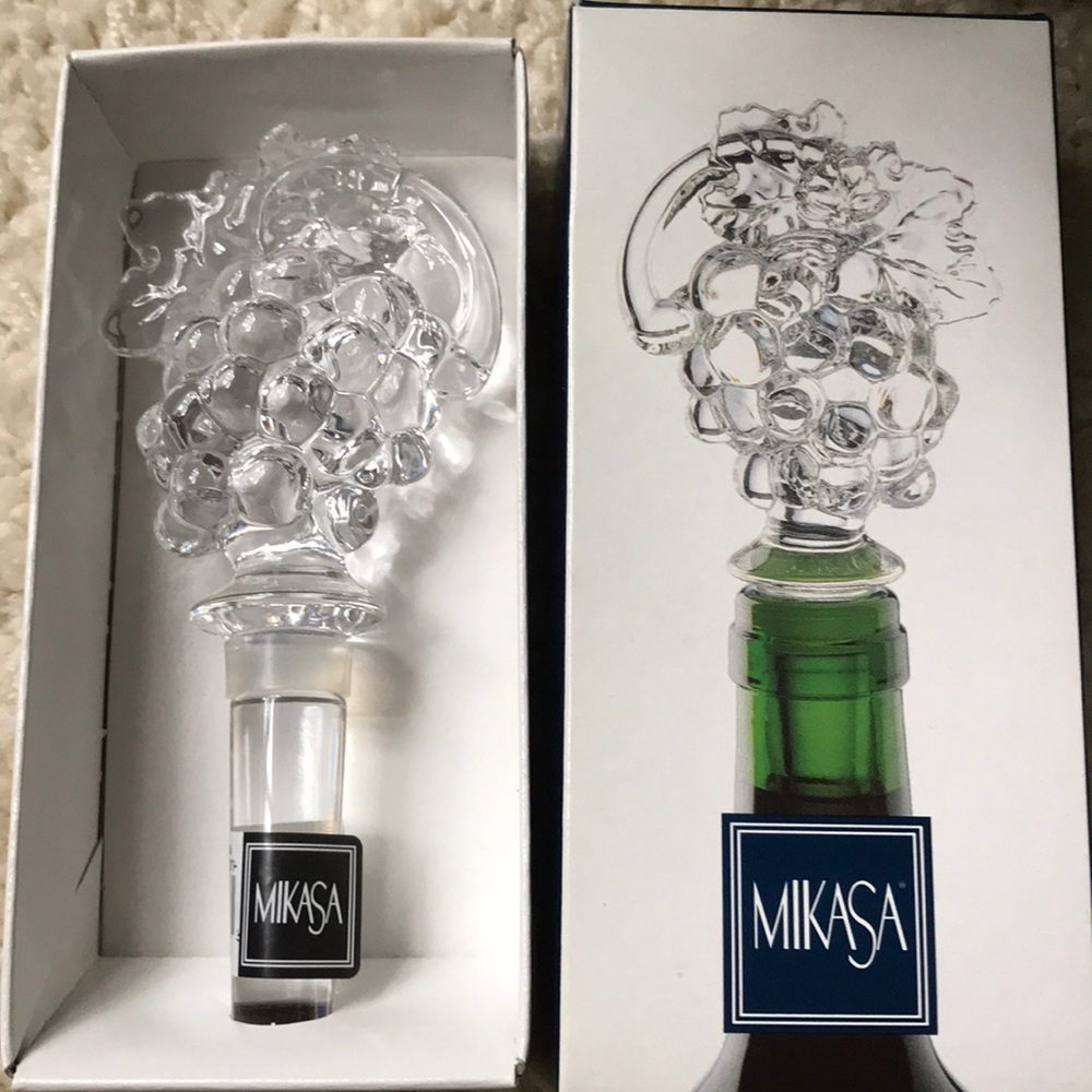 Mikasa Austrian Lead Crystal Wine Stopper